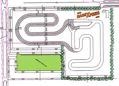 Kartbaan Vledderveen nabij Stadskanaal